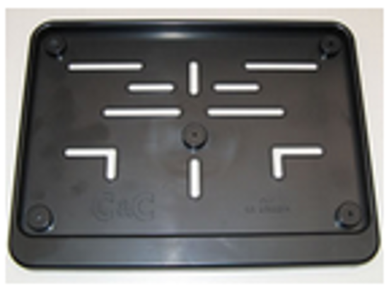 Afbeeldingen van Plaathouder ZONDER boord moto